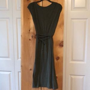 Loft tunic with wrap around cable tie